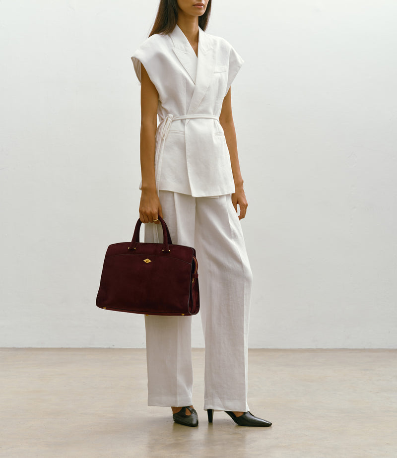 Private Eye Buttery Suede Amarone
