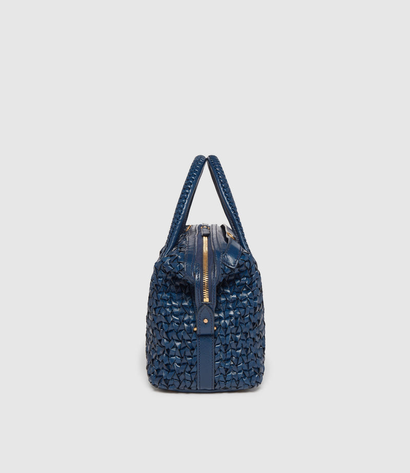 Collector's Edition: Vérité City Small Meribel Woven Sapphire 10/10