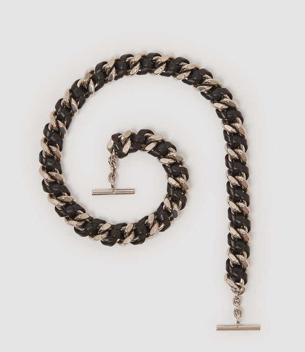 Large Chain Strap Silver