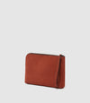 Wristlet Clutch Nubuck Rust