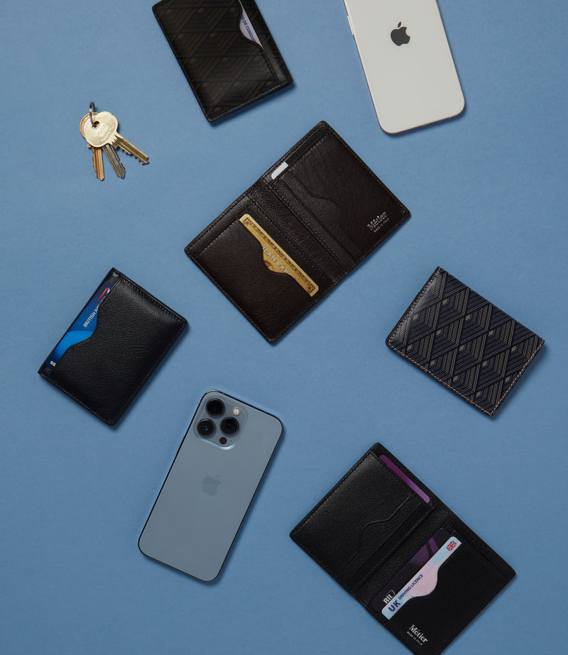 Bifold Cardholder Buffalo Deep Navy