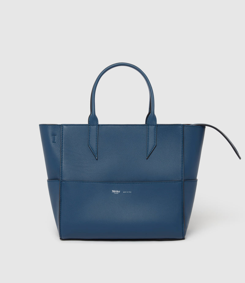 Incognito Crossbody Cabas Smooth Calfskin Storm