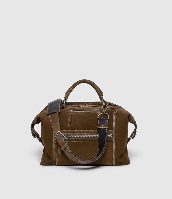 INDIANA JONES™ Vagabond Messenger Chocolate Suede
