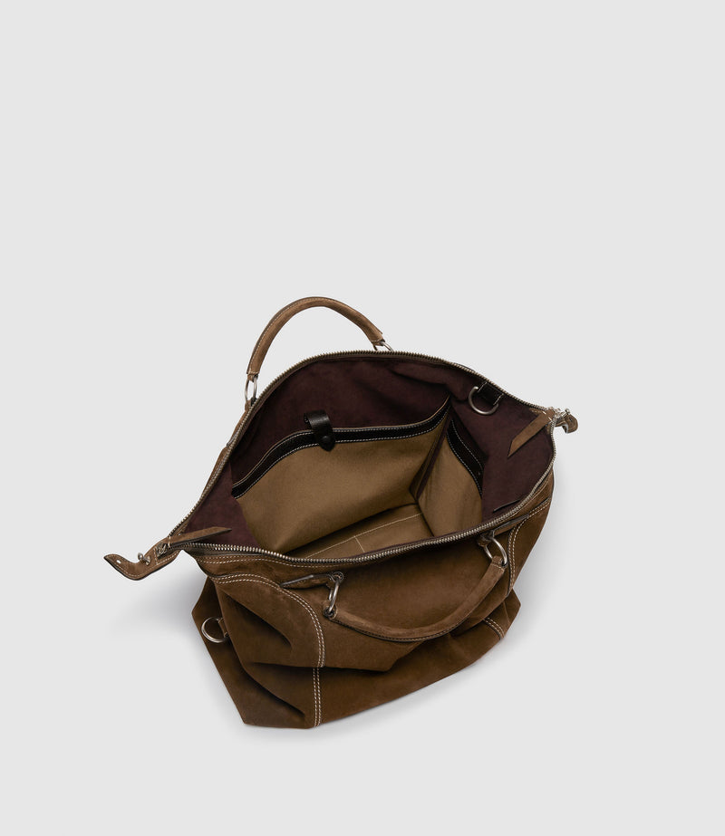 INDIANA JONES™ Vagabond Messenger Chocolate Suede