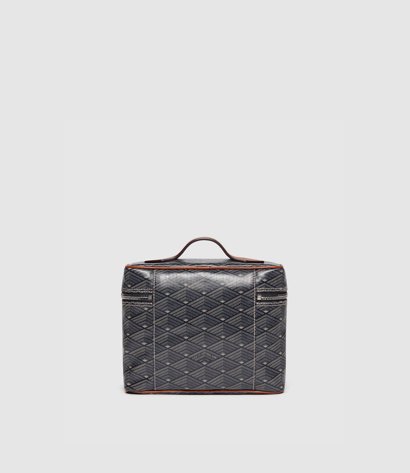 Many Days Toiletry Bag Signature Canvas Navy