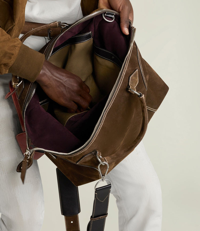 INDIANA JONES™ Vagabond Messenger Chocolate Suede