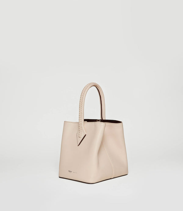 Vérité Mini Collapsible Tote Bag Smooth Calfskin Blush