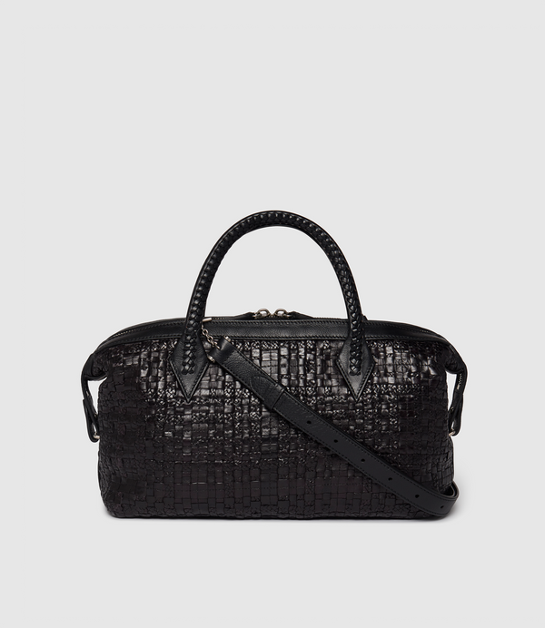 Vérité City Small Albers Woven Black