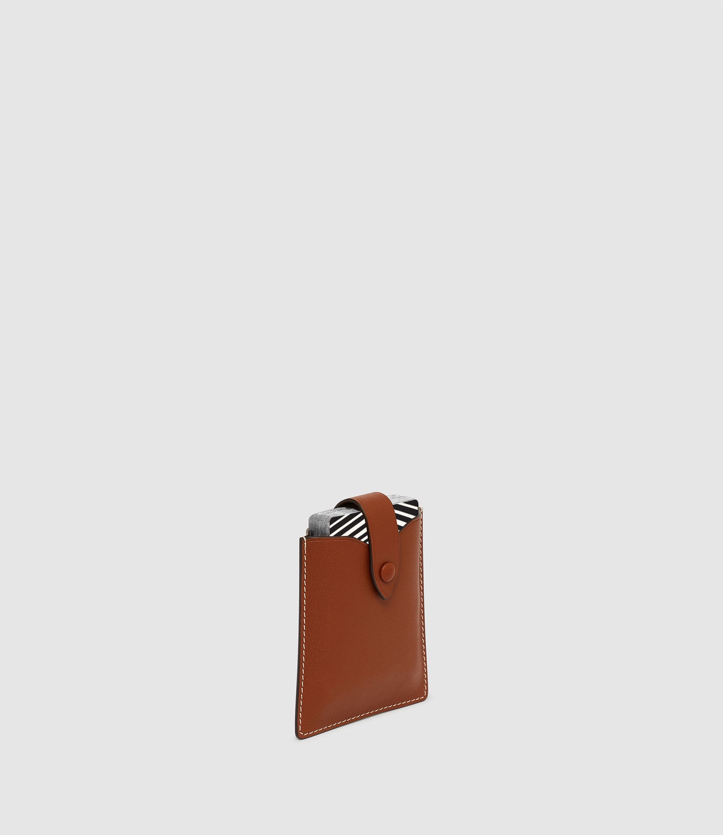 Playing Cards and Deck of Cards Case Smooth Calfskin Sienna