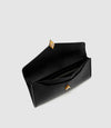 Edge Clutch Supple Calfskin Black