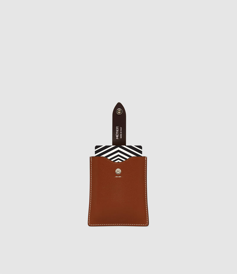 Playing Cards and Deck of Cards Case Smooth Calfskin Sienna