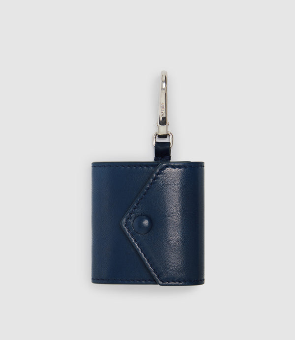 Airpods Case Buttery Nappa Sapphire