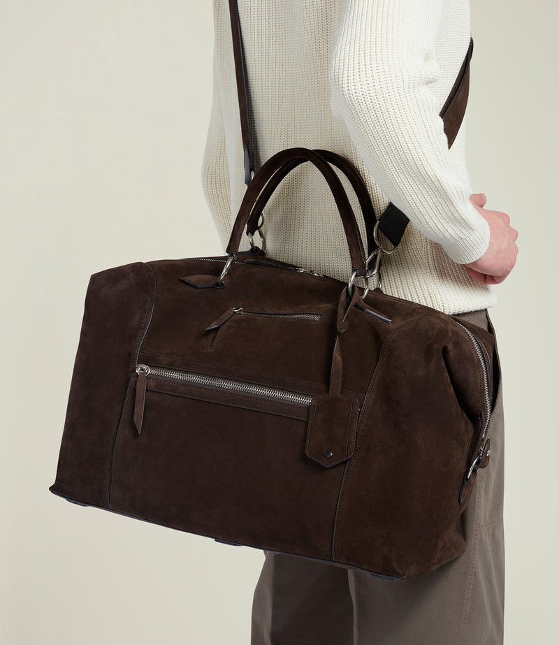 Vagabond Duffle Suede Chocolate