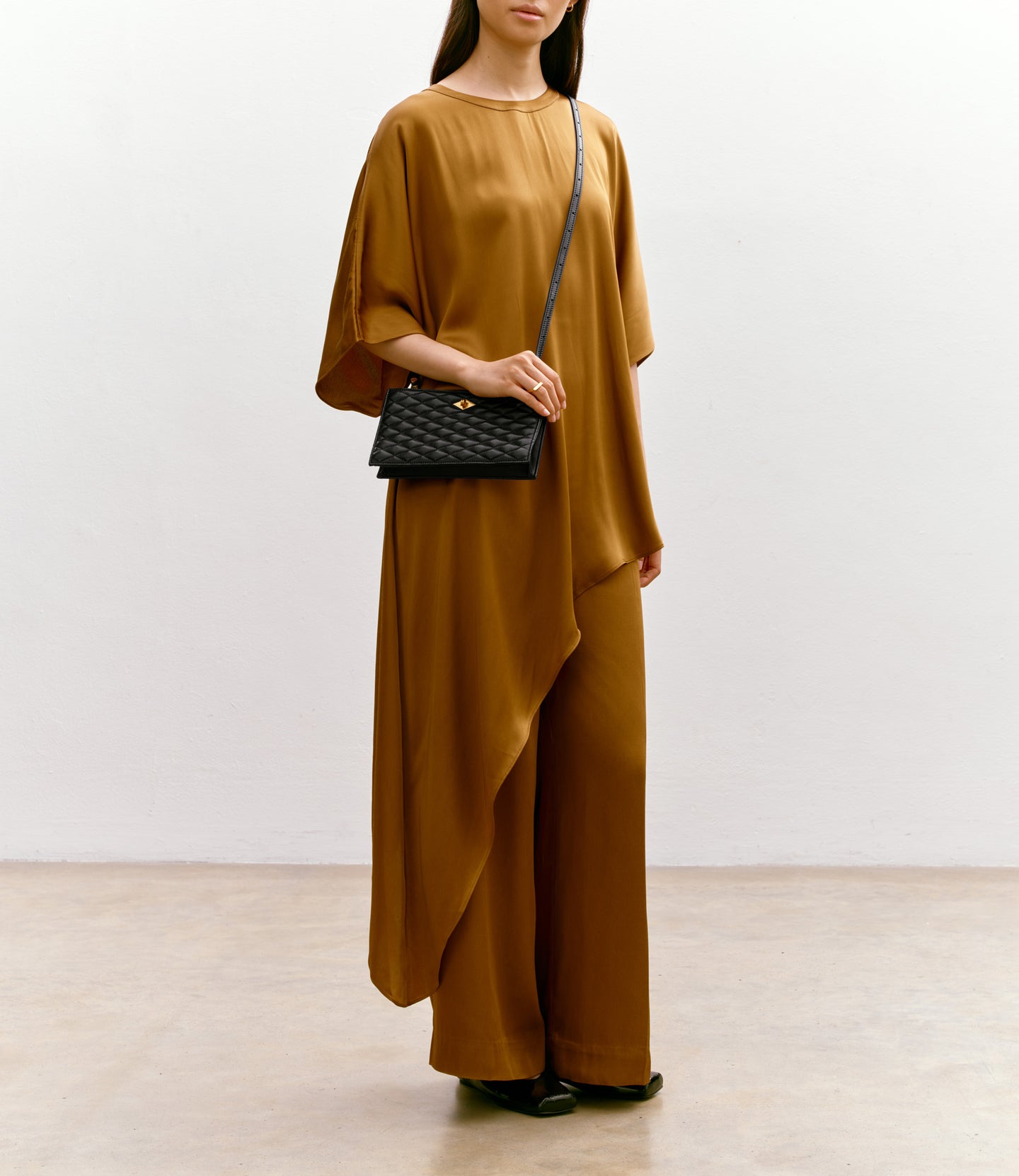 Ease 20 Nappa Diamond Quilt Black