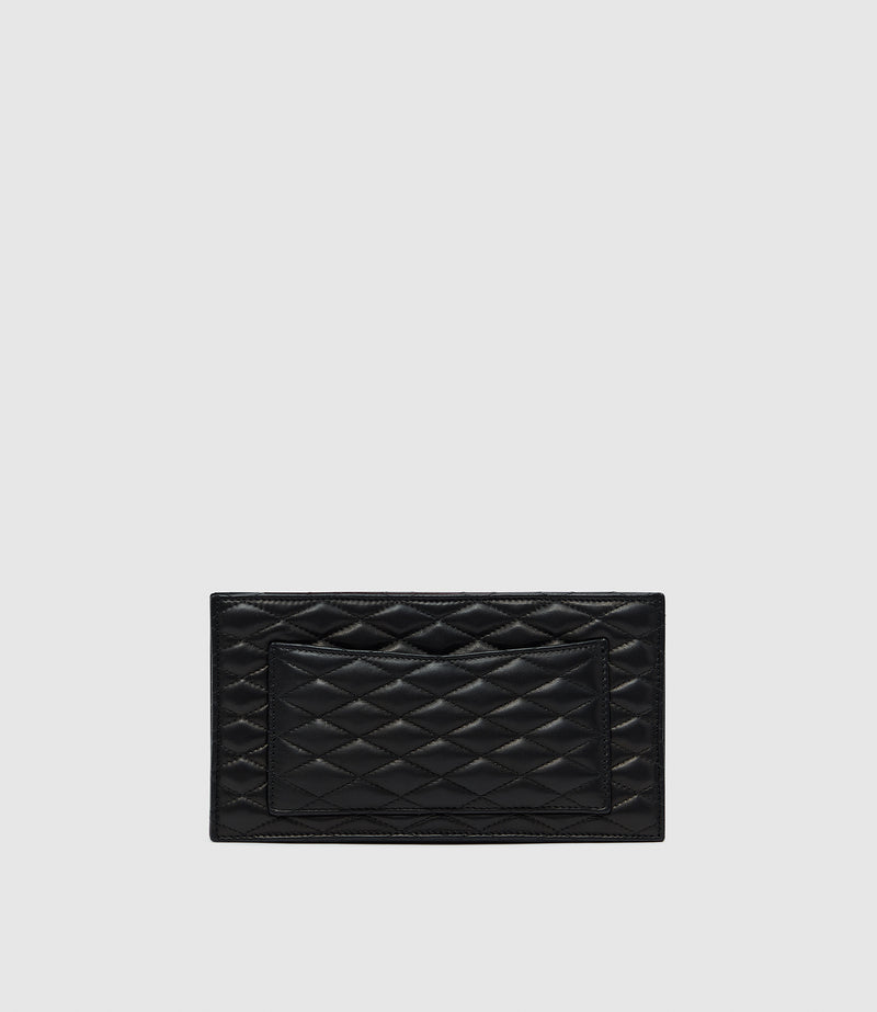 Ease Nappa Diamond Quilt Black