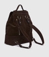 Glide Backpack Suede Chocolate