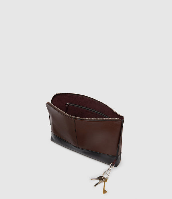 Glide Folio Rodeo Maduro Brown With Full Grain Black