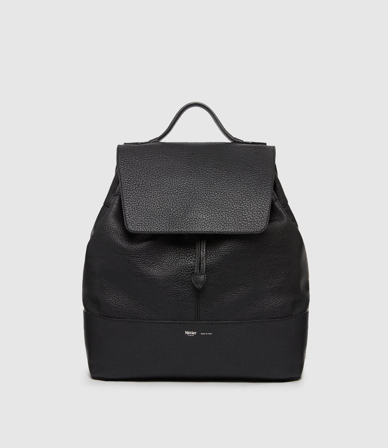 Glide Backpack Full Grain Black