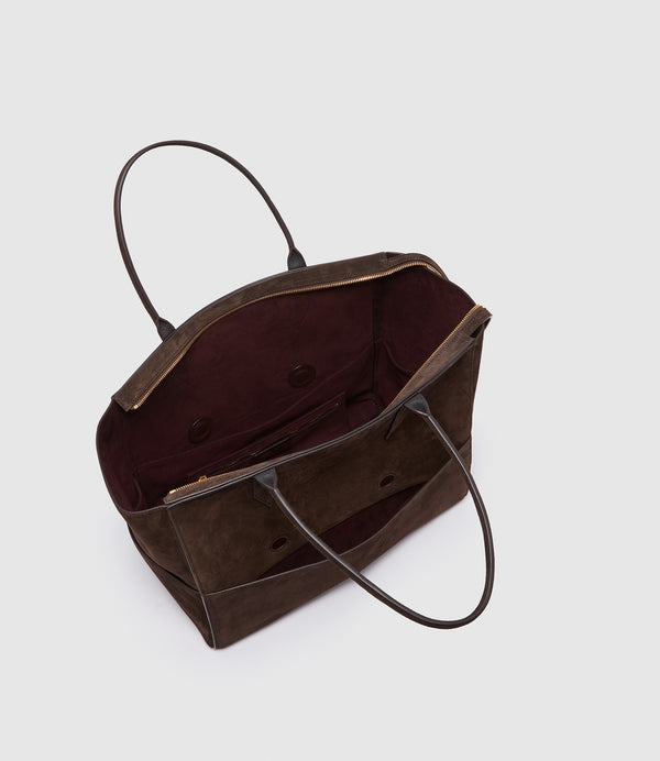 Incognito Small Suede Chocolate