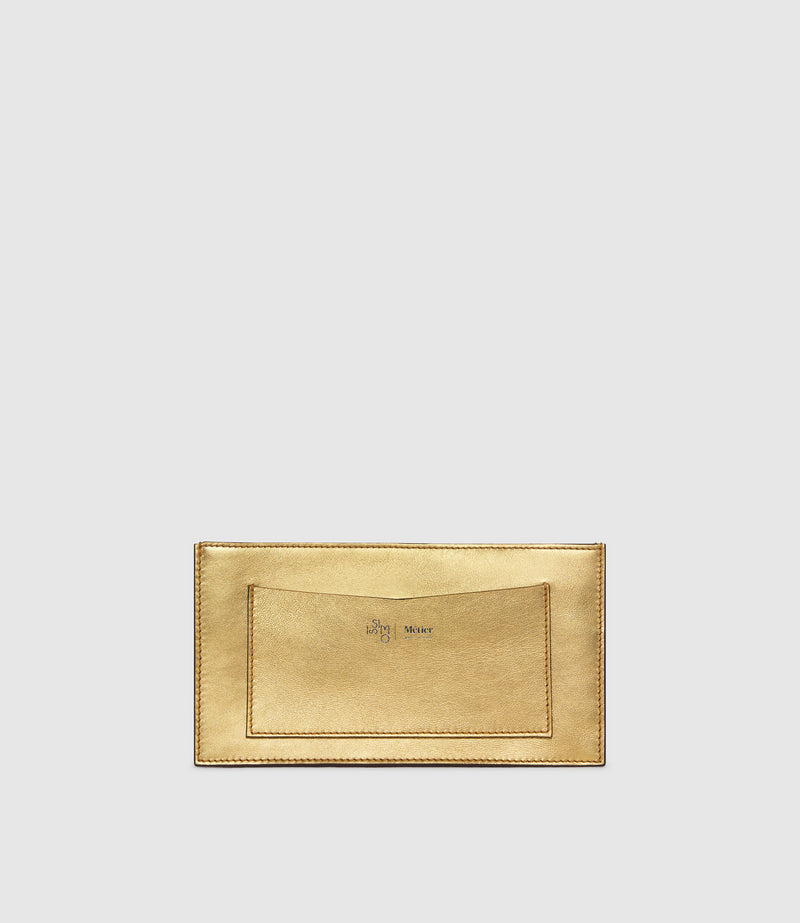 ISSIMO | Métier Ease Metallic Calfskin Gold