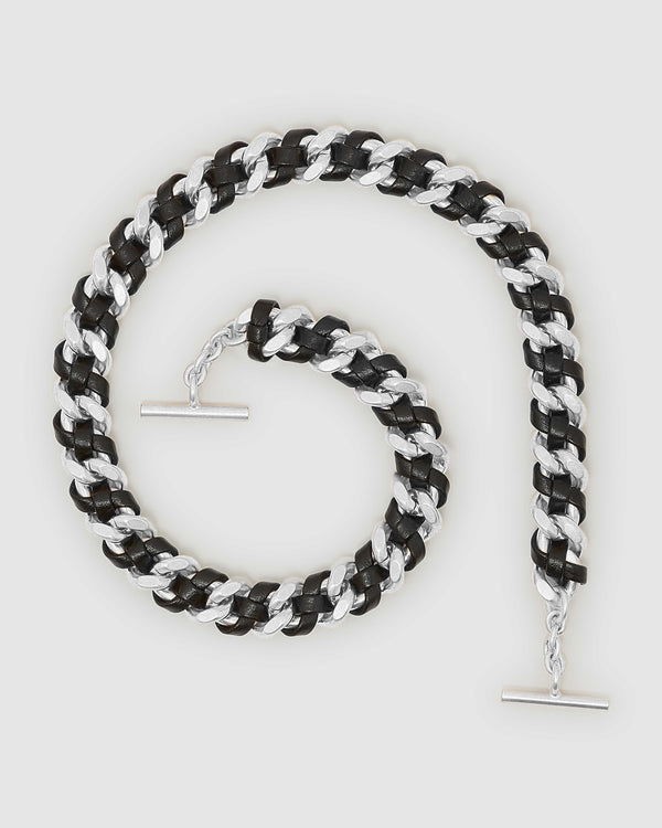 Large Chain Strap Silver