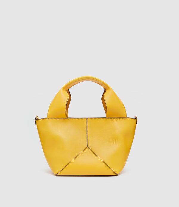 Market Mini Nappa Plongé Calfskin Izamal Yellow