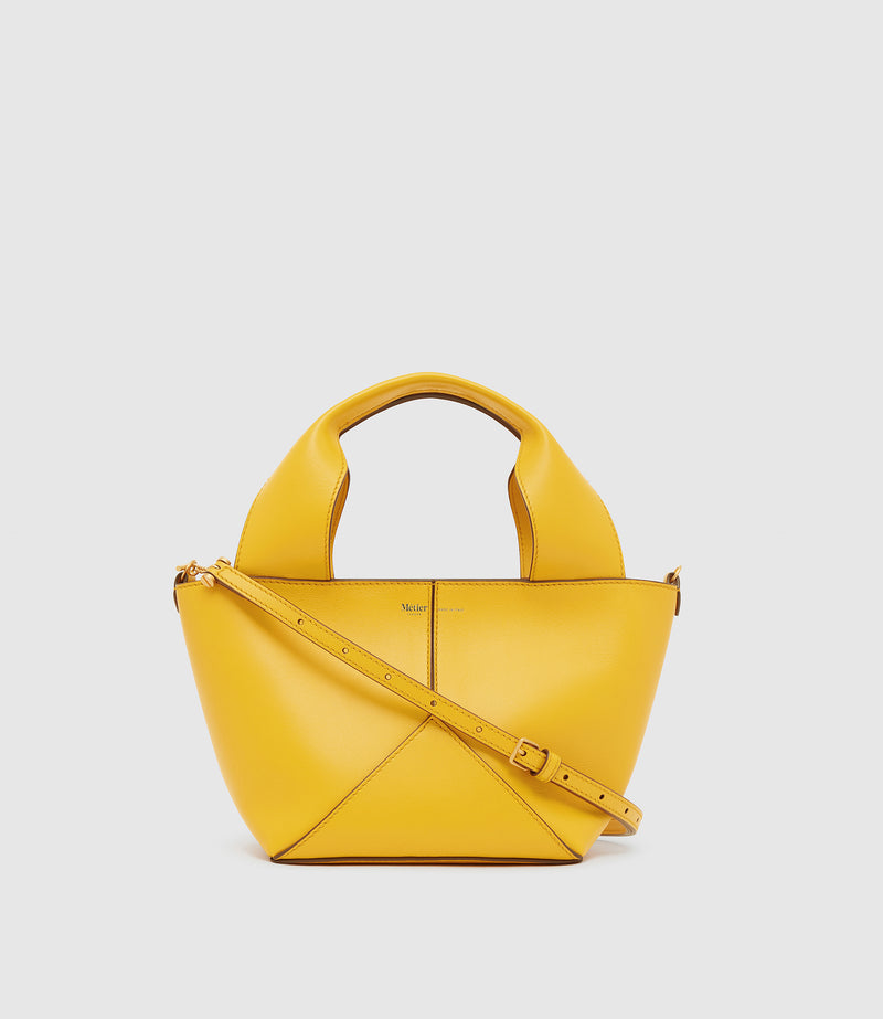 Market Mini Nappa Plongé Calfskin Izamal Yellow