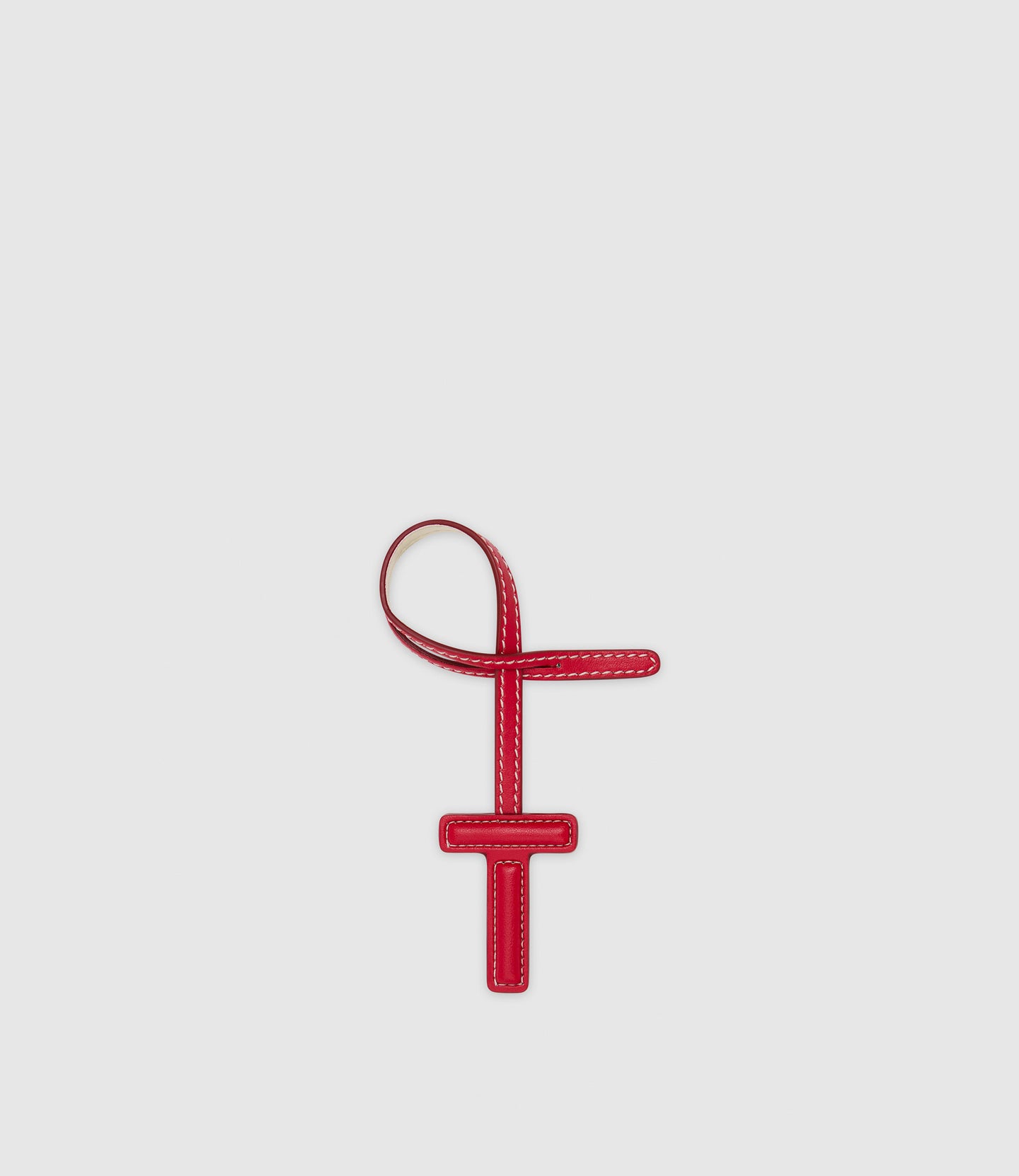 Westman Atelier By Métier Personalisation Letter Charm Apple Leather Red and White