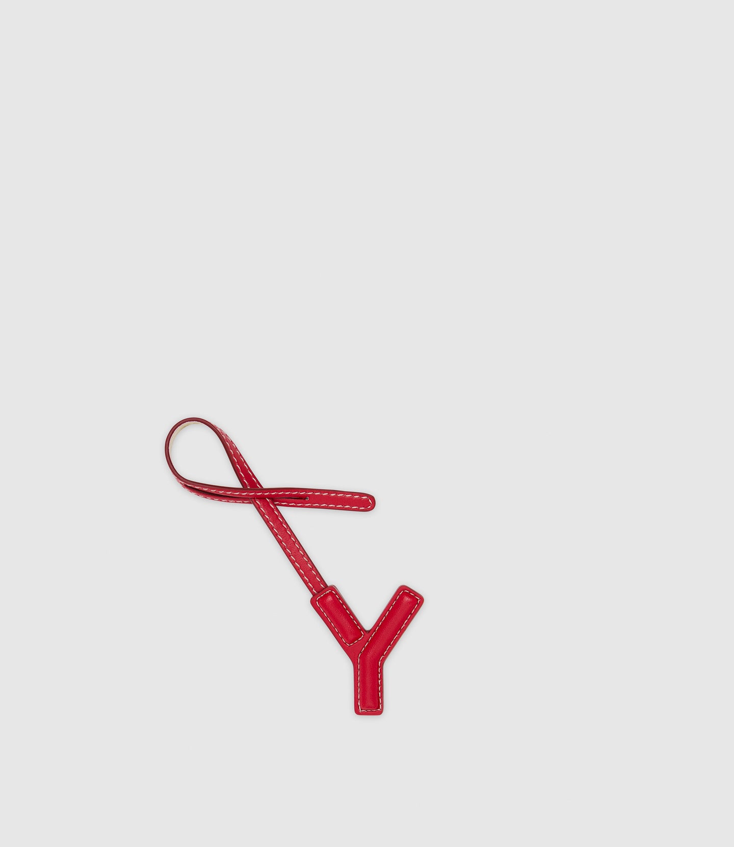 Westman Atelier By Métier Personalisation Letter Charm Apple Leather Red and White