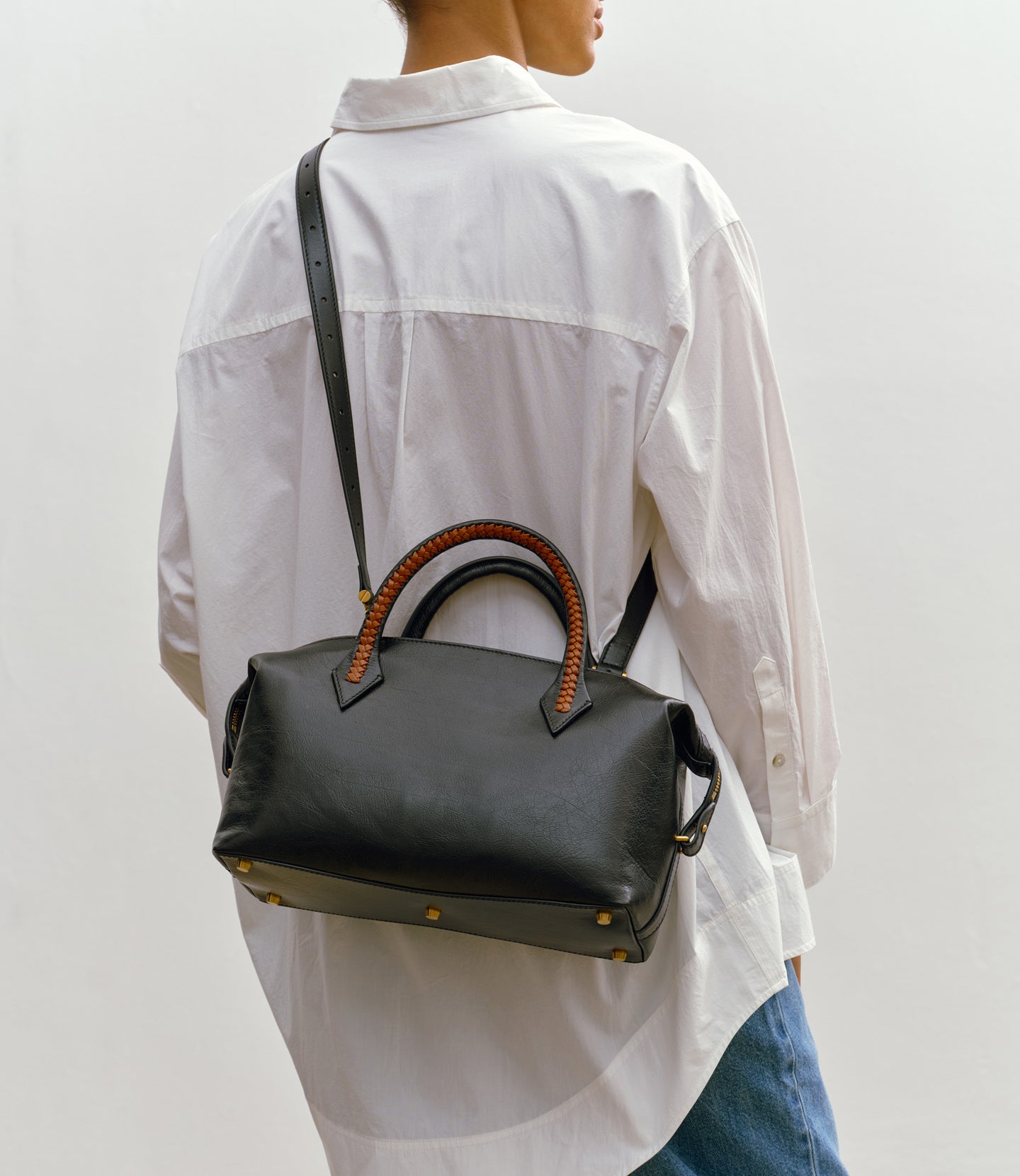 Vérité City Small Elvis Black with Cognac