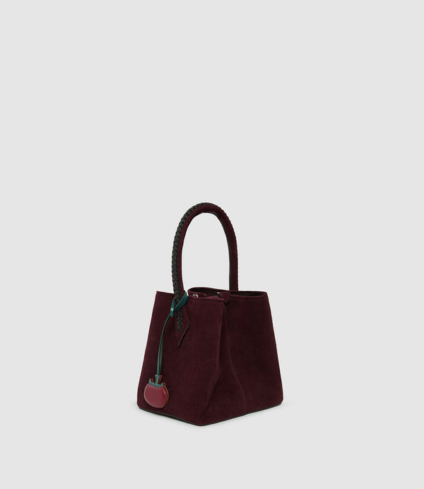 Métier x Gohar World Vérité Mini Buttery Suede with Elvis Amarone with Racing Green