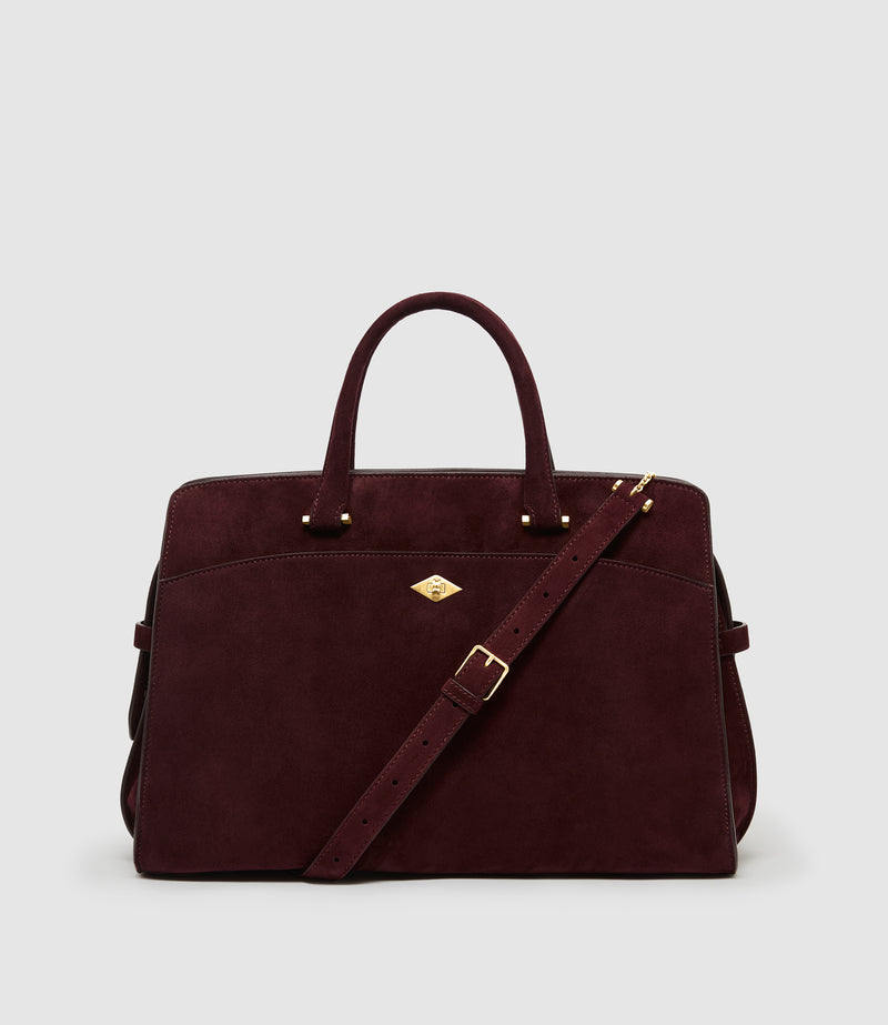 Private Eye Buttery Suede Amarone