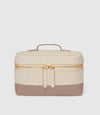Westman Atelier By Métier Makeup Train Case Natural Linen with Desert