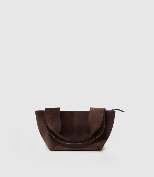 Market Small Suede Chocolate