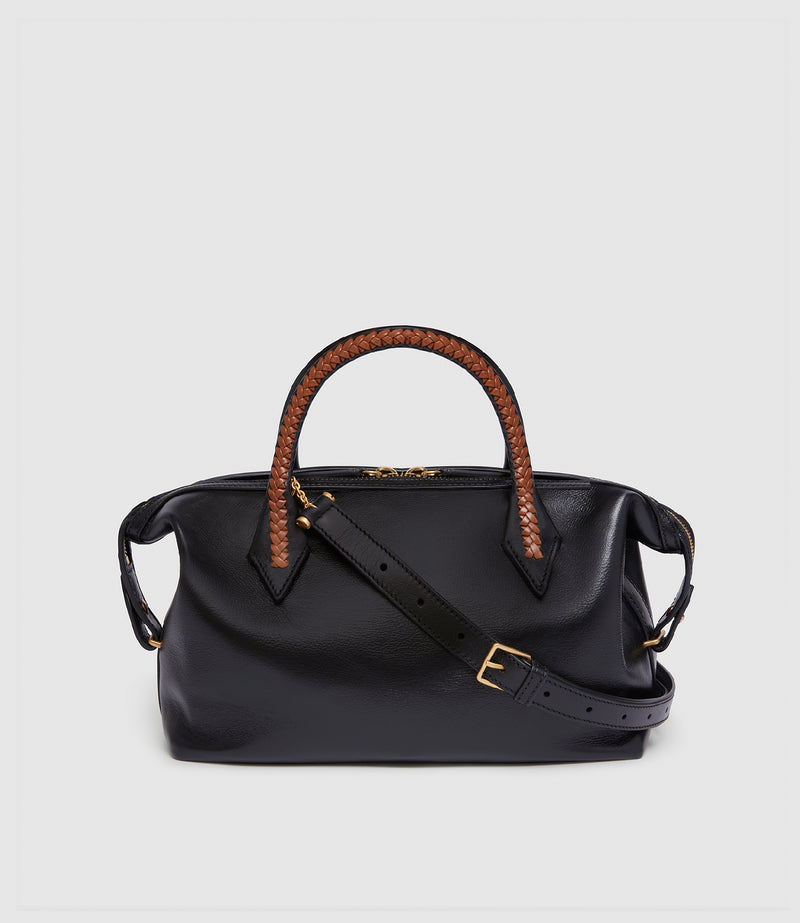 Vérité City Small Elvis Black with Cognac