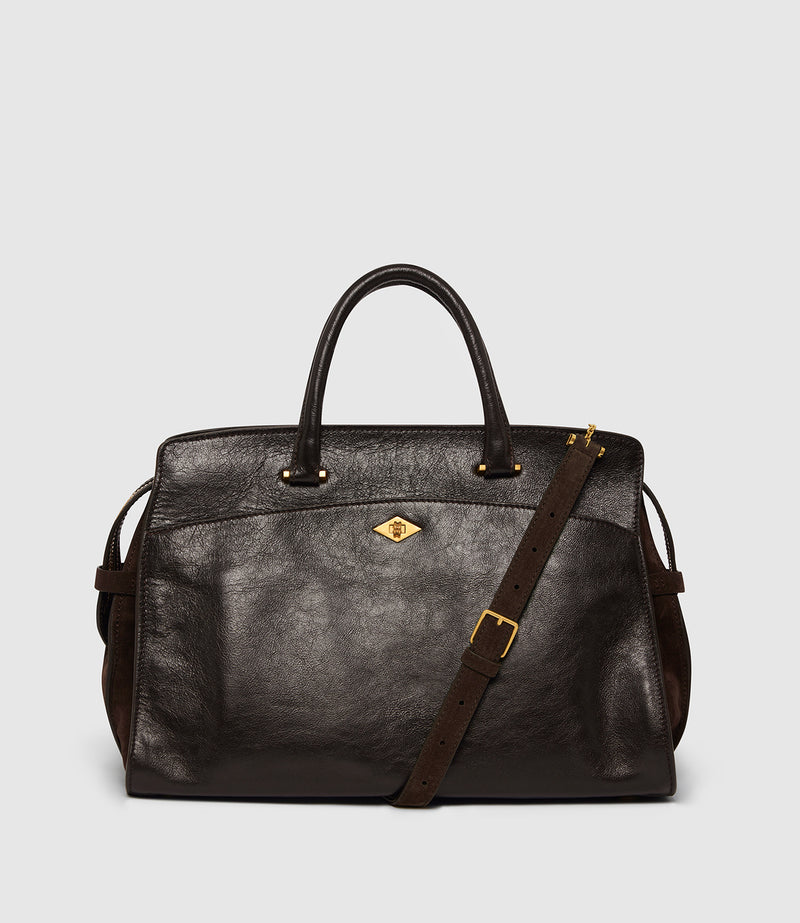 Private Eye Elvis Cacao with Suede Chocolate