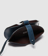 Glasses Case Double With Strap Buttery Nappa Sapphire