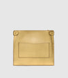 ISSIMO | Métier Stowaway Metallic Calfskin Gold