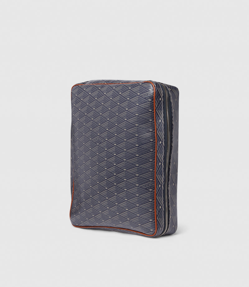 Large Travel Organiser Slim Signature Canvas Navy
