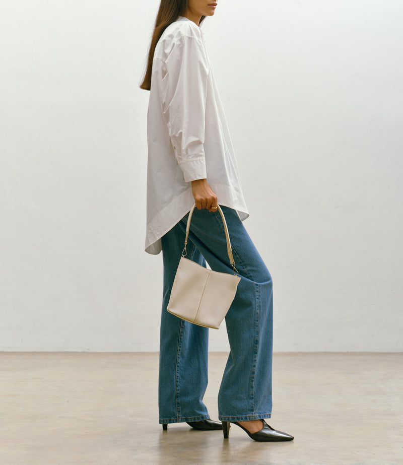 Twist 18 Supple Calfskin Bianco