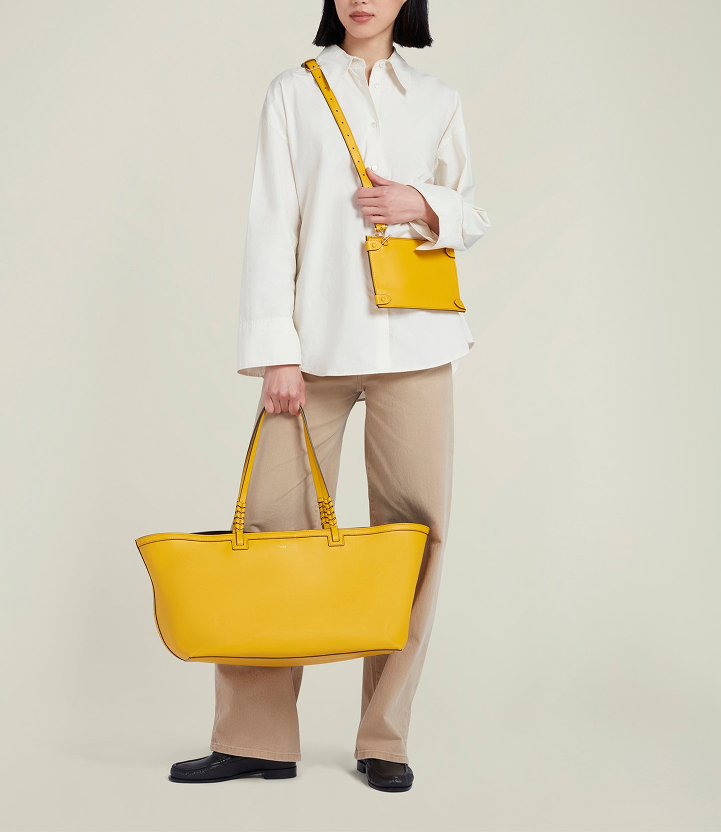 Cala 42 Nappa Plongè Calfskin Izamal Yellow