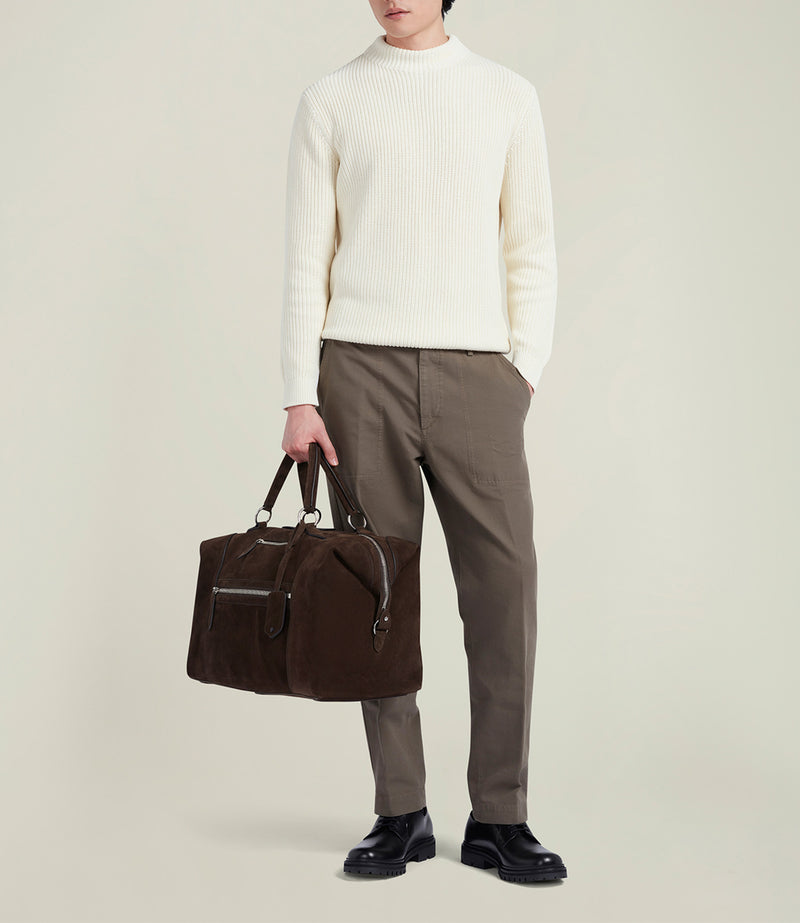 Vagabond Duffle Suede Chocolate