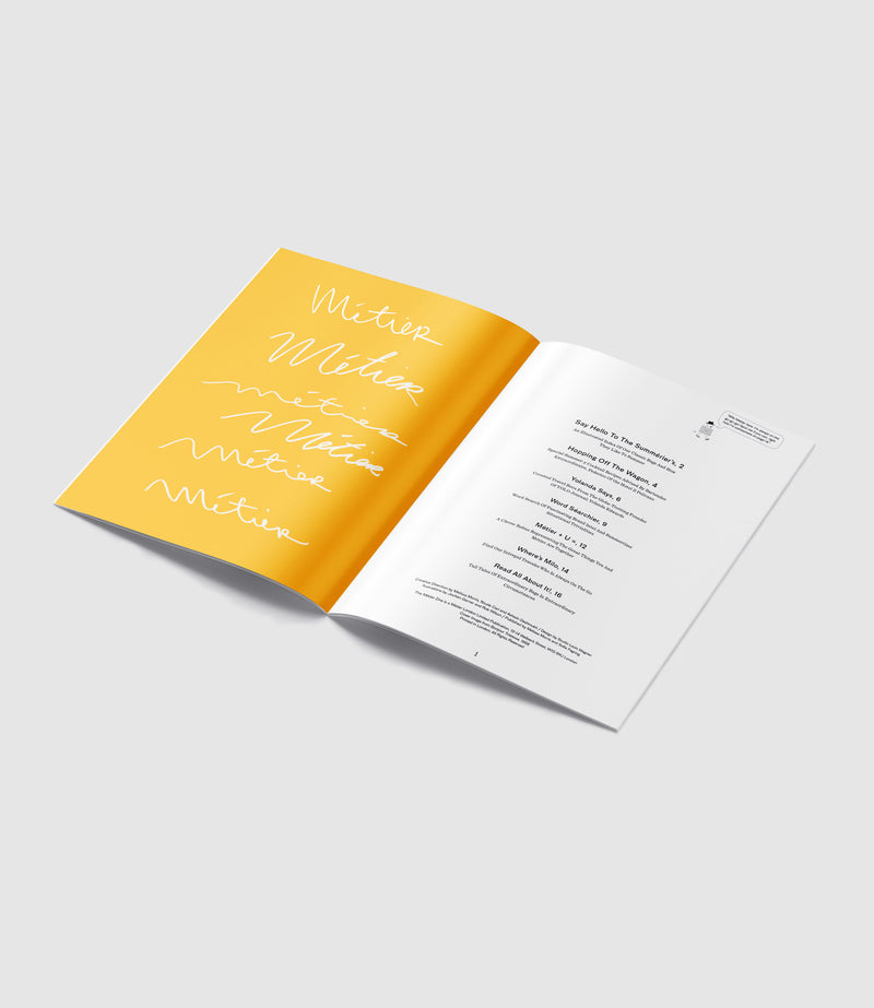 The Métier Zine | Volume 2