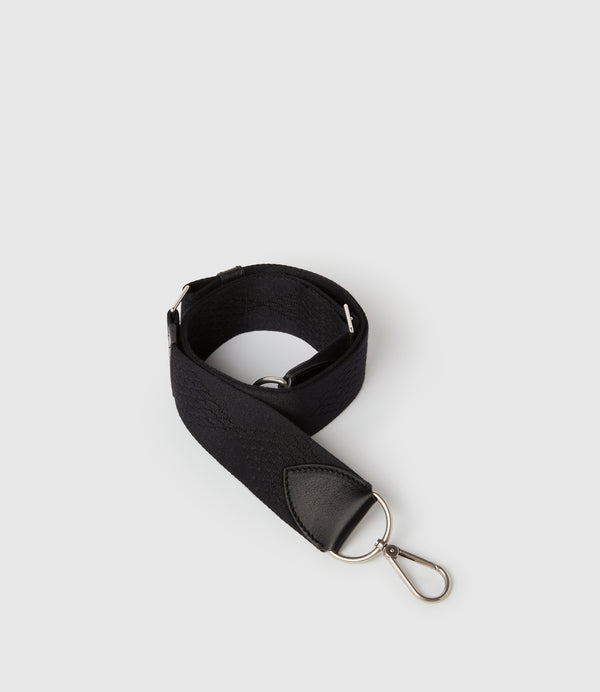 Men's Diamond Webbing Strap Black