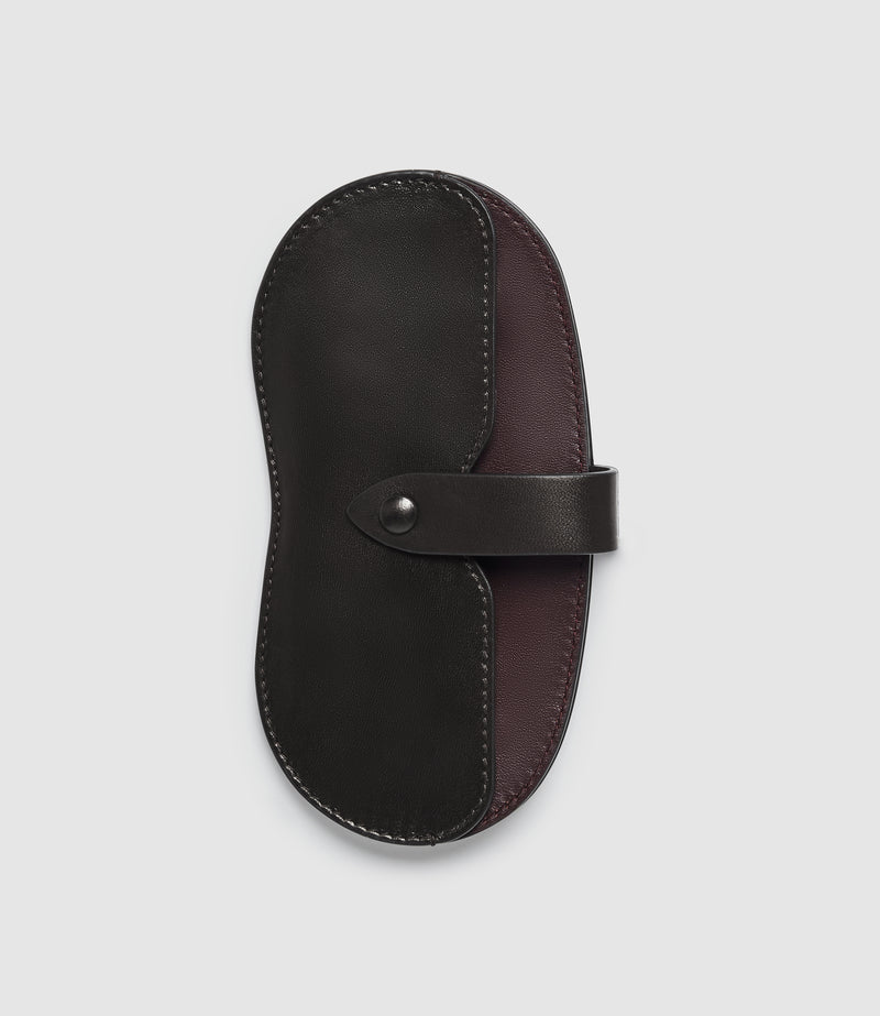 Glasses Case Buttery Nappa Black