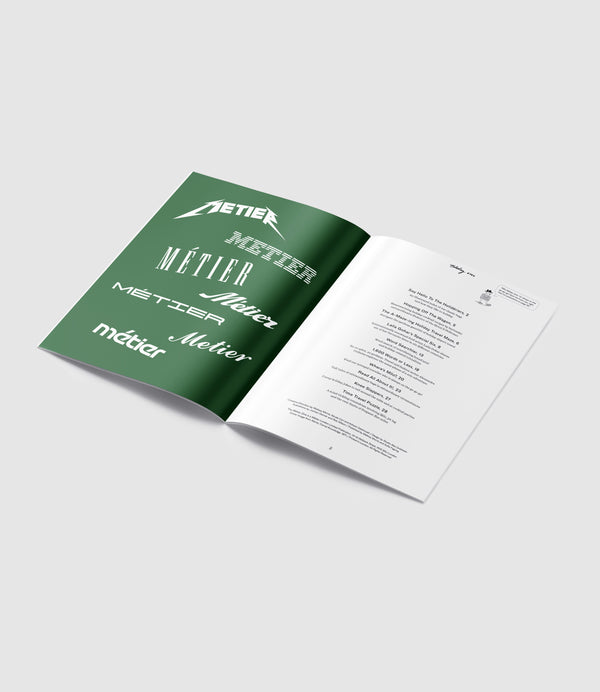 The Métier Zine | Volume 3