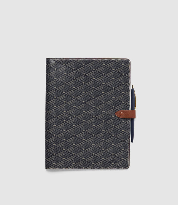 11" Notebook Cover Signature Canvas Navy