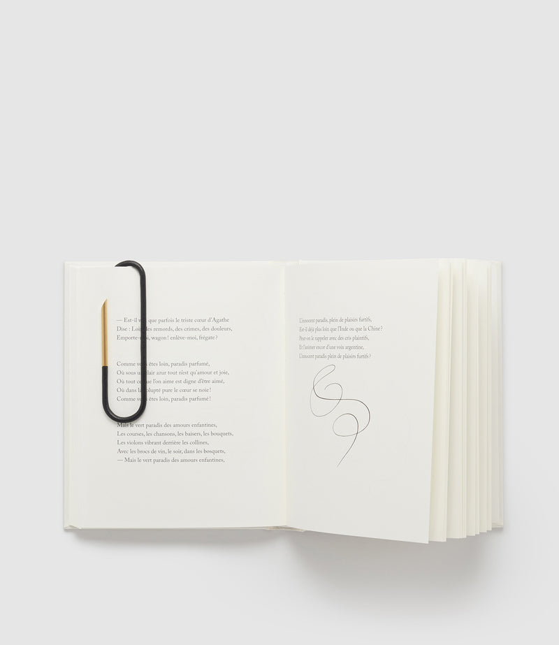 Bookmark Gold and Buffalo Black