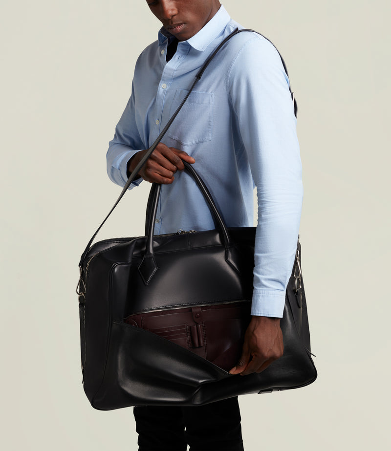 Closer Weekend Bag Atelier Calfskin Black