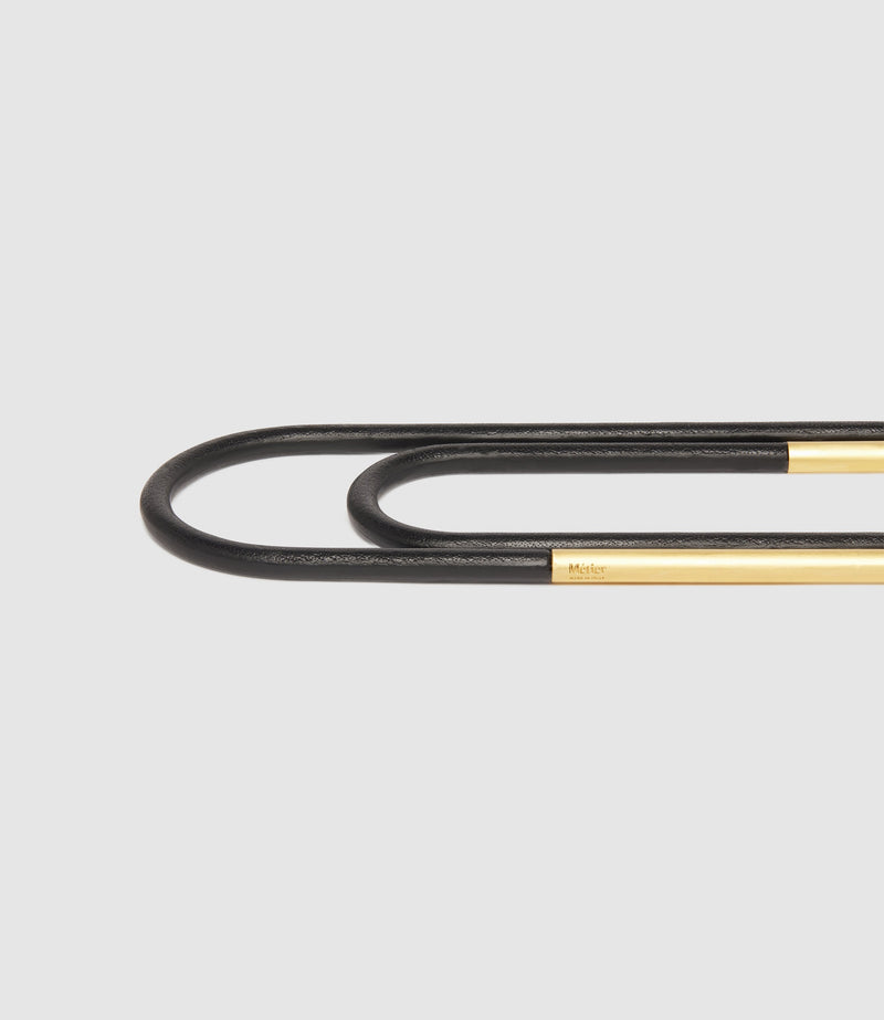 Coffee Table Bookmark Gold and Buffalo Black